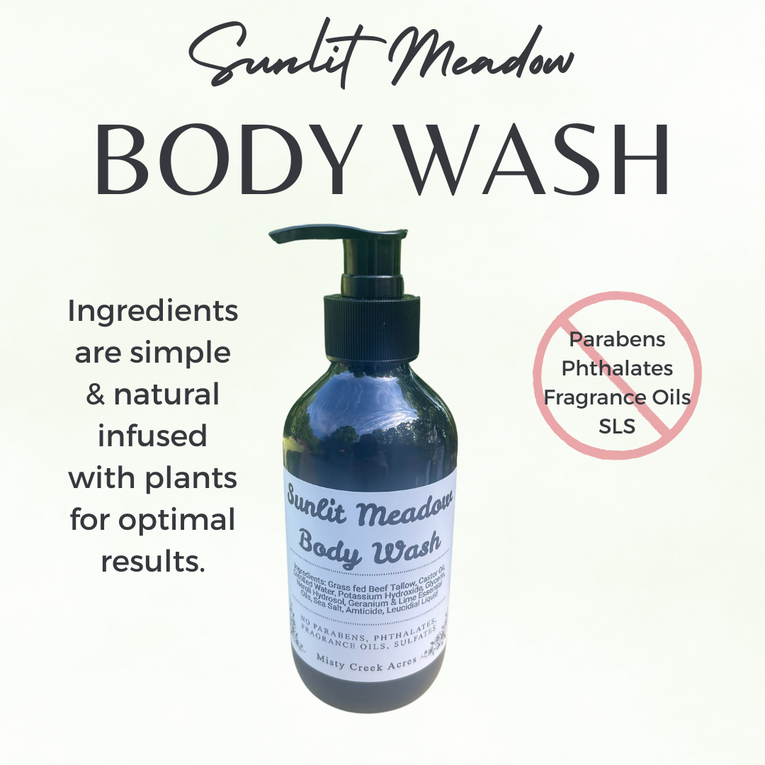 Sunlit Meadow Tallow Body Wash