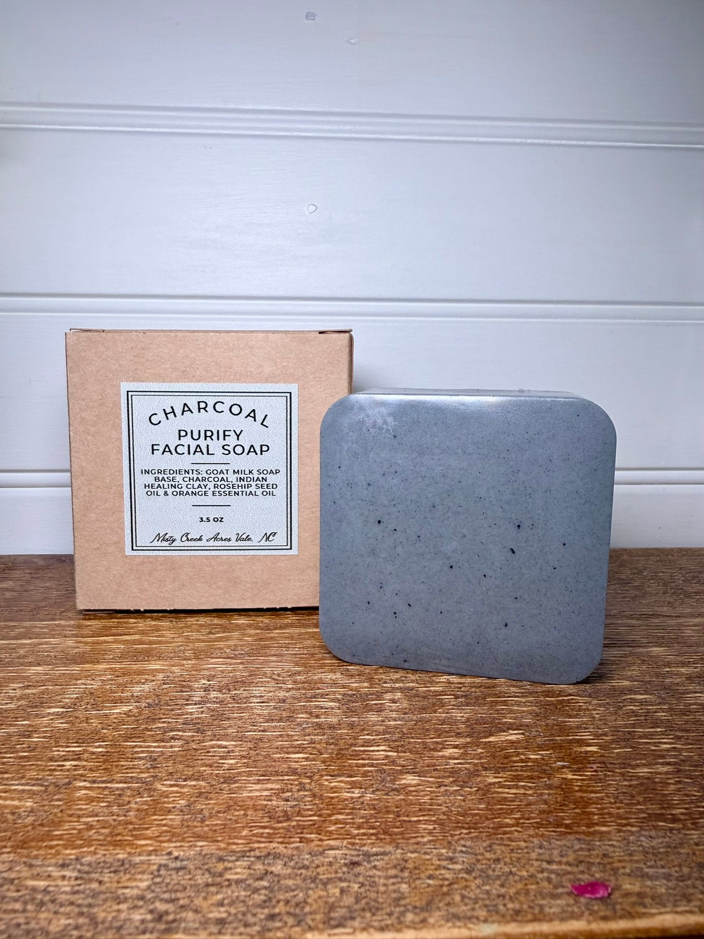 Charcoal Purifying Facial Soap – Deep Cleansing & Clarifying