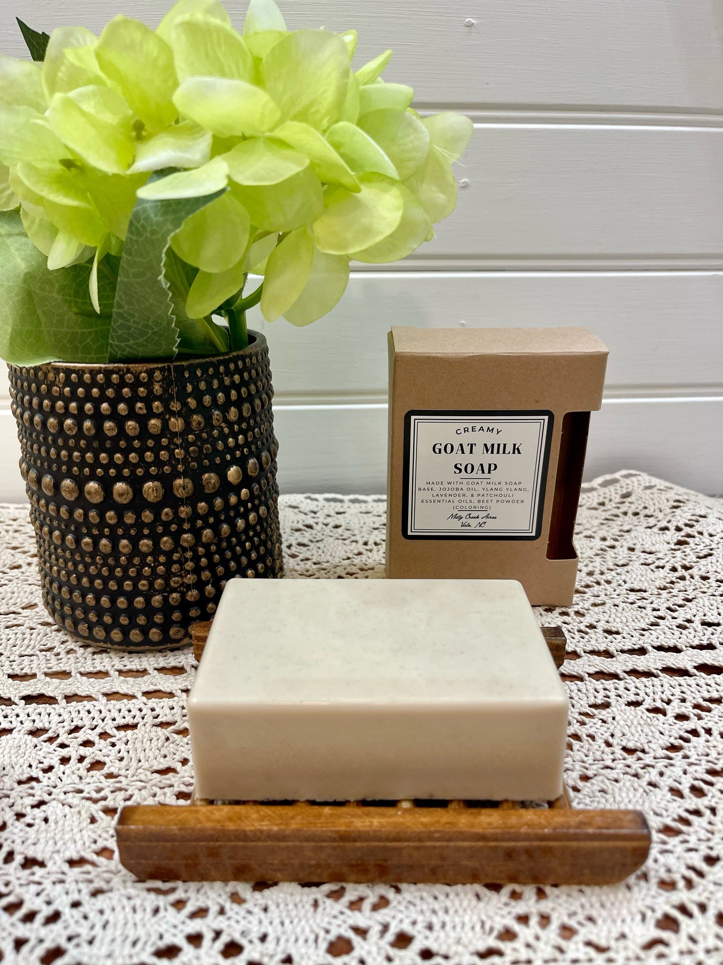 Handmade Ylang Ylang Goat Milk Bar Soap, Goat milk soap, homemade goat milk soap, North Carolina goat milk soap, North Carolina farm soap, non-toxic soap, non-toxic goat milk soap, handmade soap