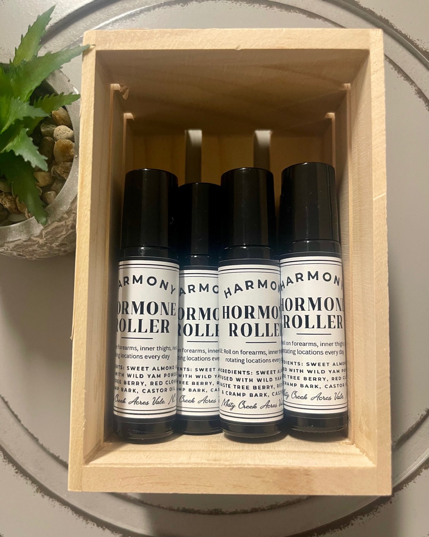 Hormone Roller, Herbal support for women's health, Herbs for hormone support, essential oil roller for hormones, holistic hormone support