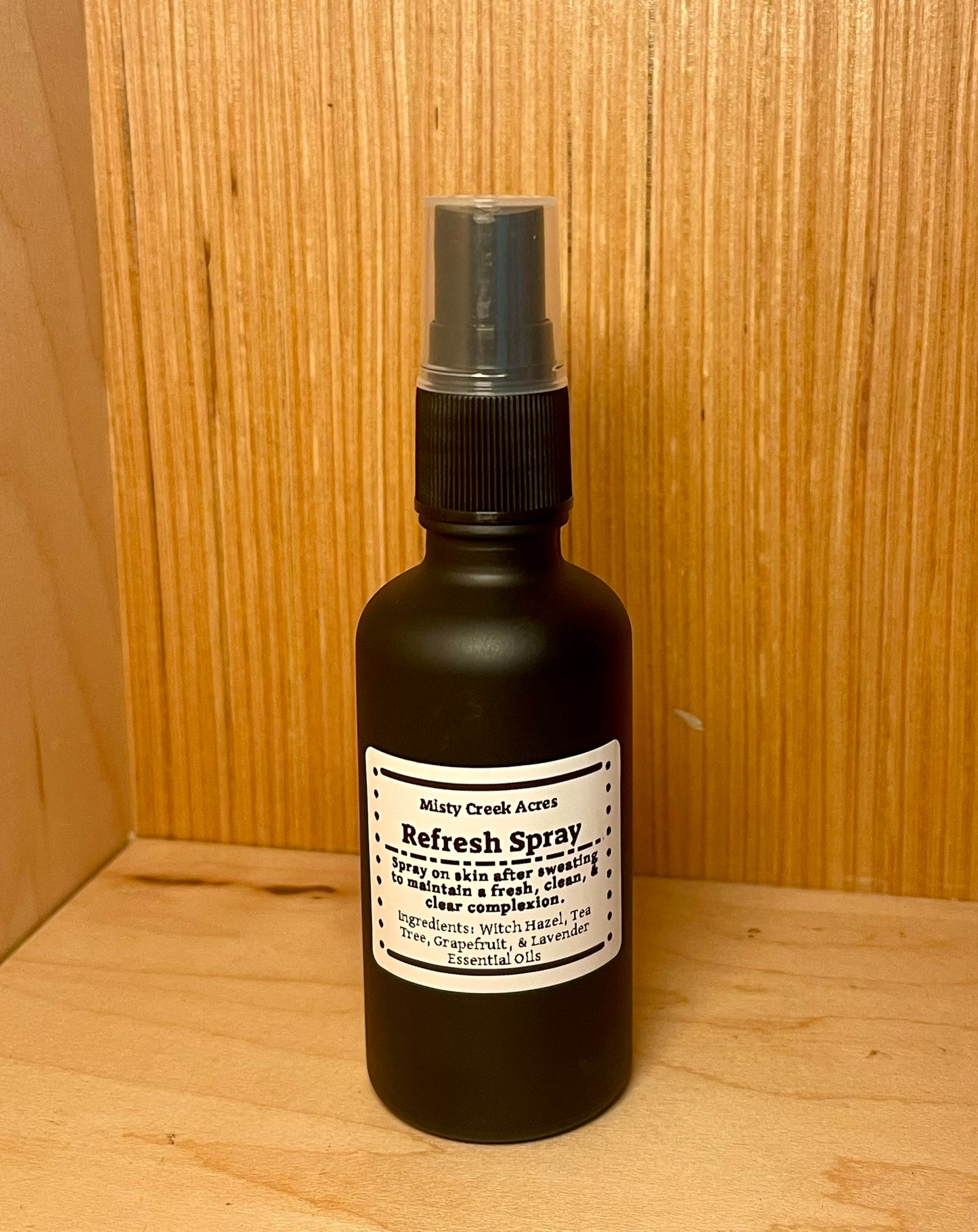 REFRESH SPRAY! Blemish Control, Redness Reducer, All-Natural; After Workout Facial Toner to Prevent Break Outs; Spray After Wearing Masks