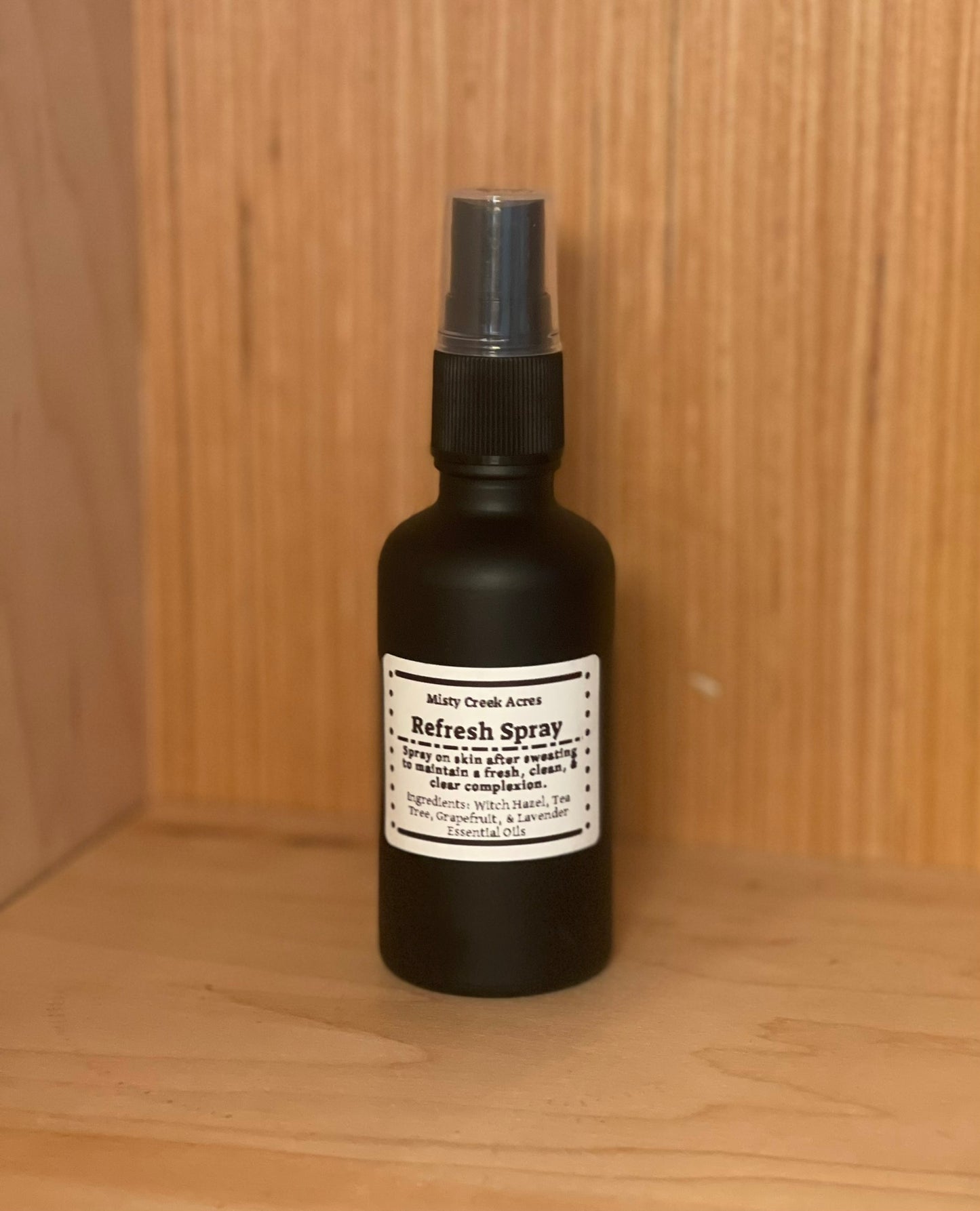 REFRESH SPRAY! Blemish Control, Redness Reducer, All-Natural; After Workout Facial Toner to Prevent Break Outs; Spray After Wearing Masks