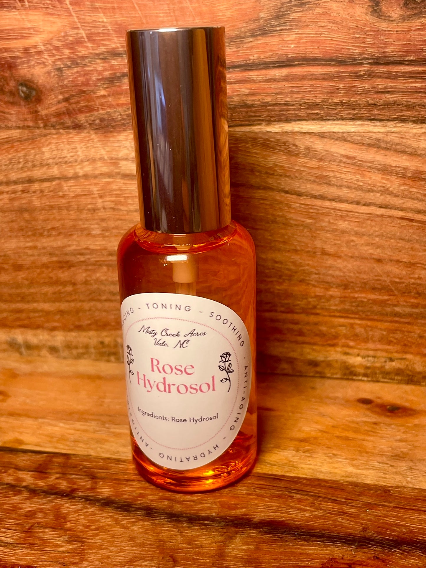 Rose Hydrosol – Refresh & Revitalize Facial Mist