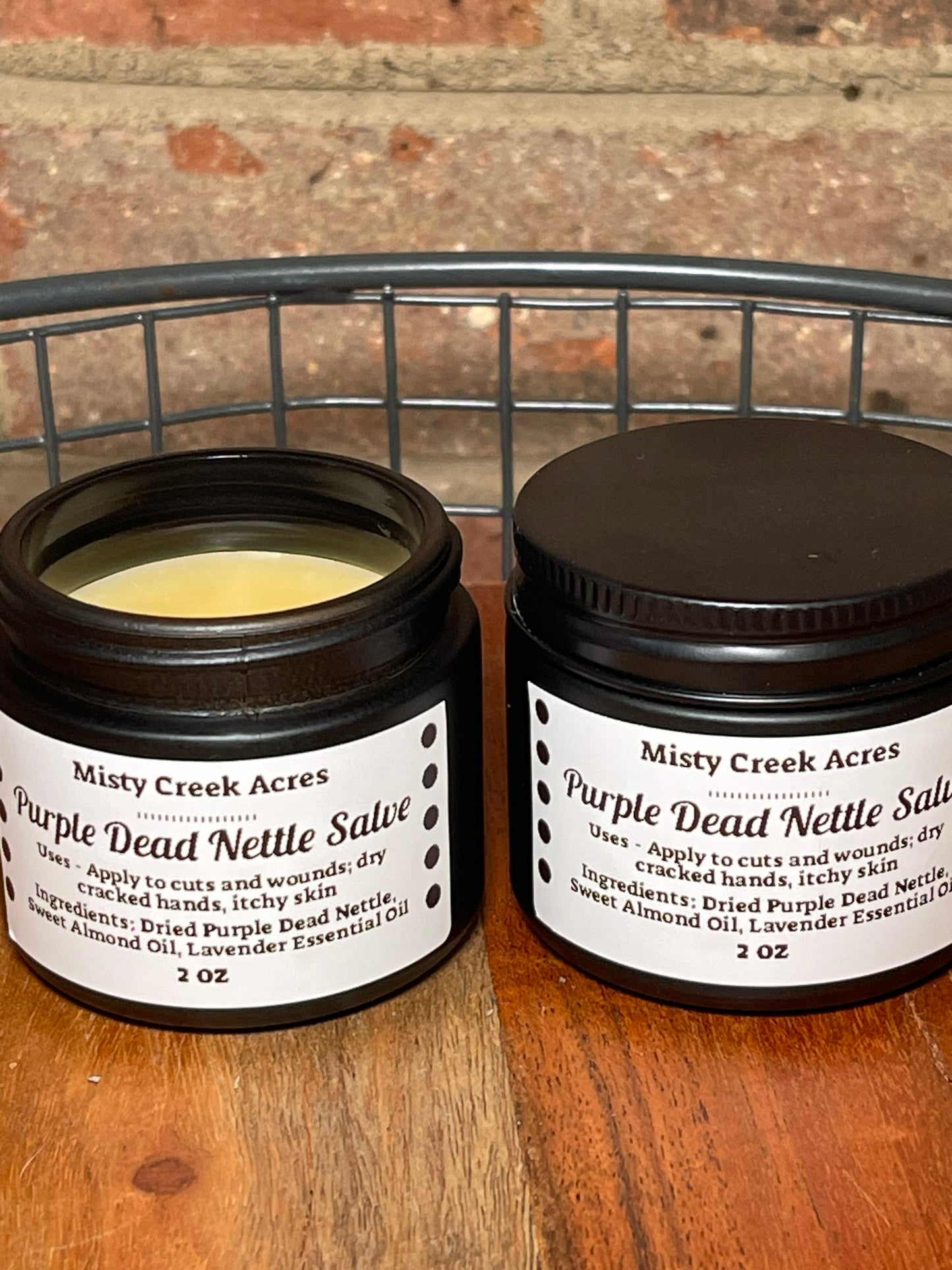 Nettle Leaf Lavender Salve with Beeswax and Coconut Oil | Soothes and Heals Skin