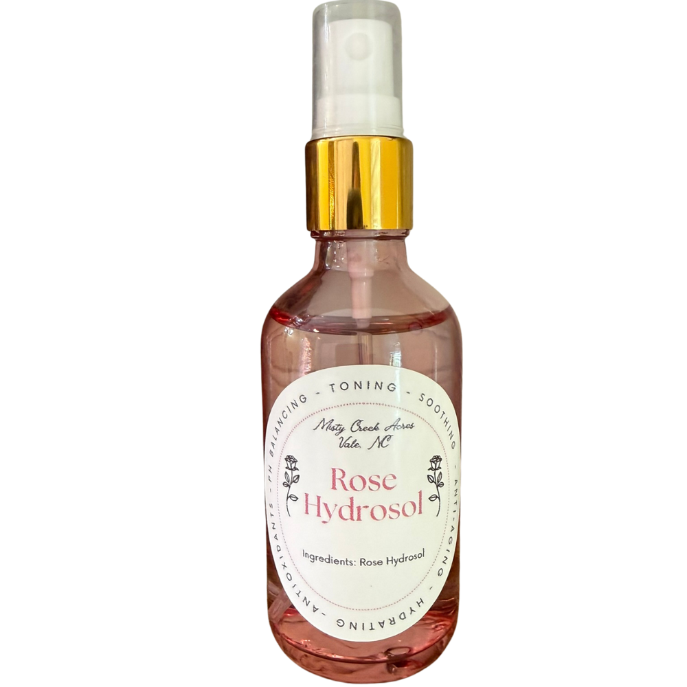 Rose Hydrosol – Refresh & Revitalize Facial Mist