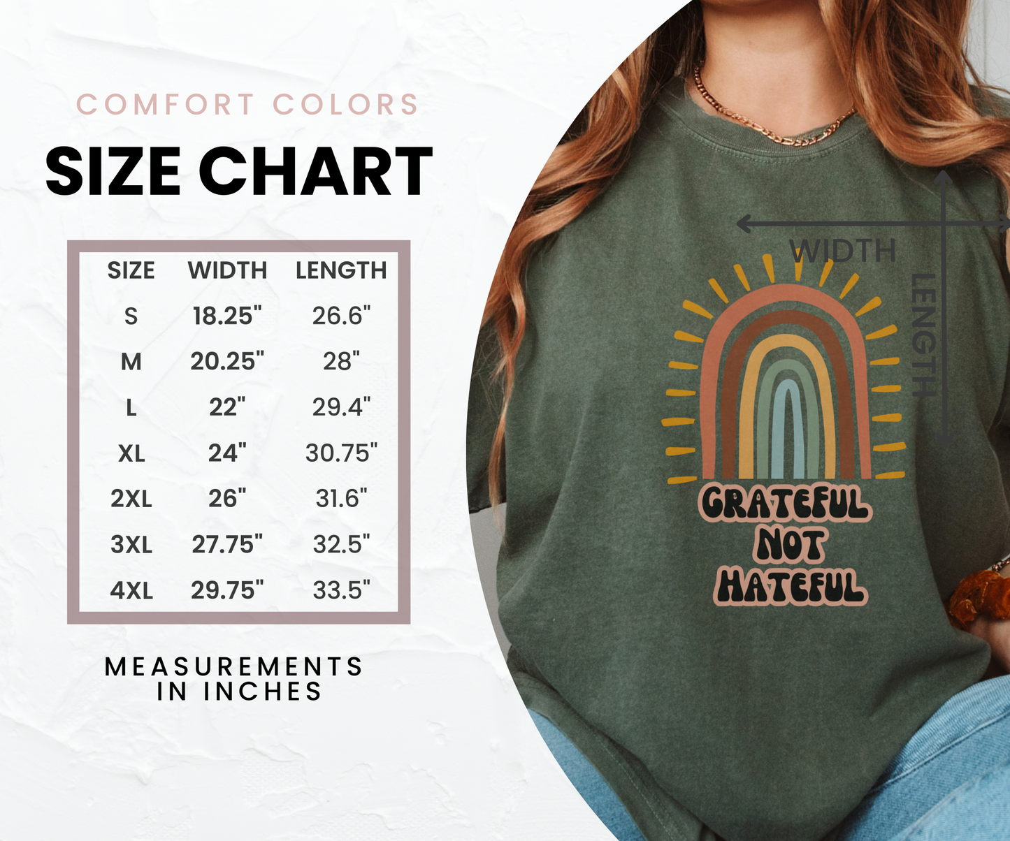 Grateful Not Hateful Rainbow T-Shirt, inclusivity shirt, rainbow shirt, LGBTQ shirt, rainbow apparel