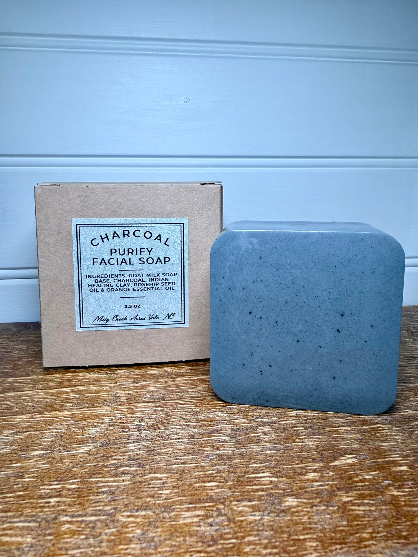 Charcoal Purifying Facial Soap – Deep Cleansing & Clarifying