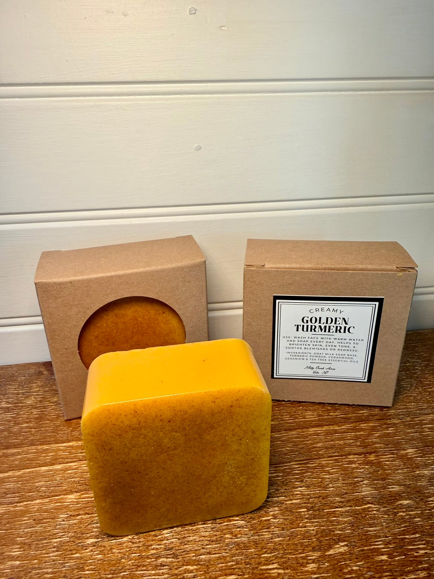 Golden Turmeric Facial Soap – Brighten & Balance Naturally