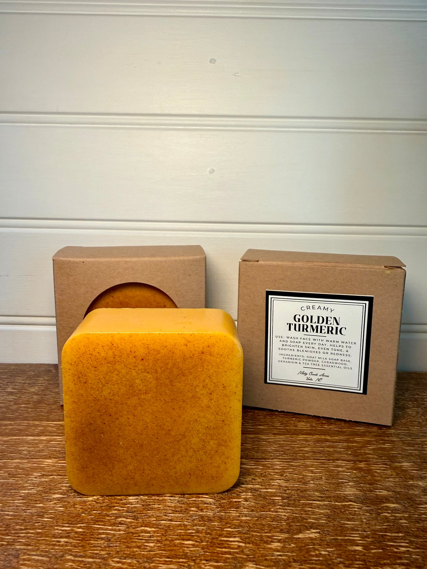 Golden Turmeric Facial Soap – Brighten & Balance Naturally