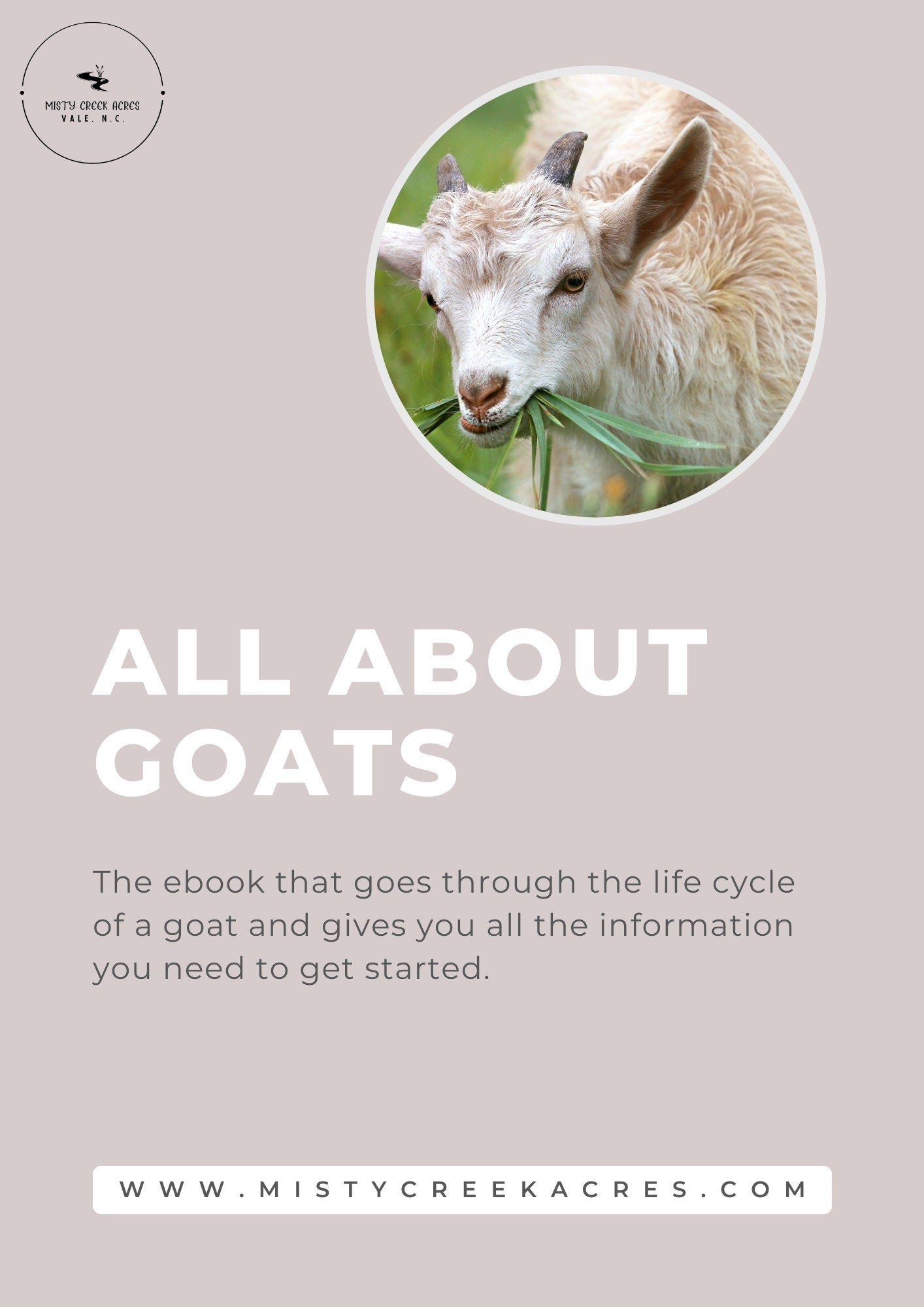 Learn How To Raise Goats/Ebook/All About Goats: The Ultimate Beginner's Guide to Raising Goats eBook