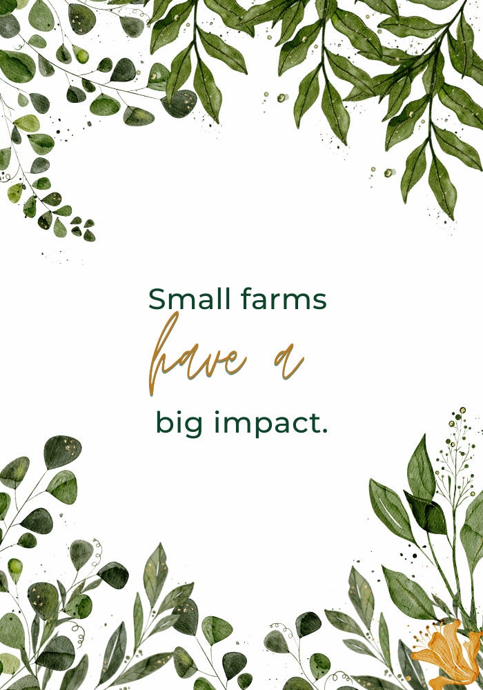Small Farms, Big Impac Digital Download Print