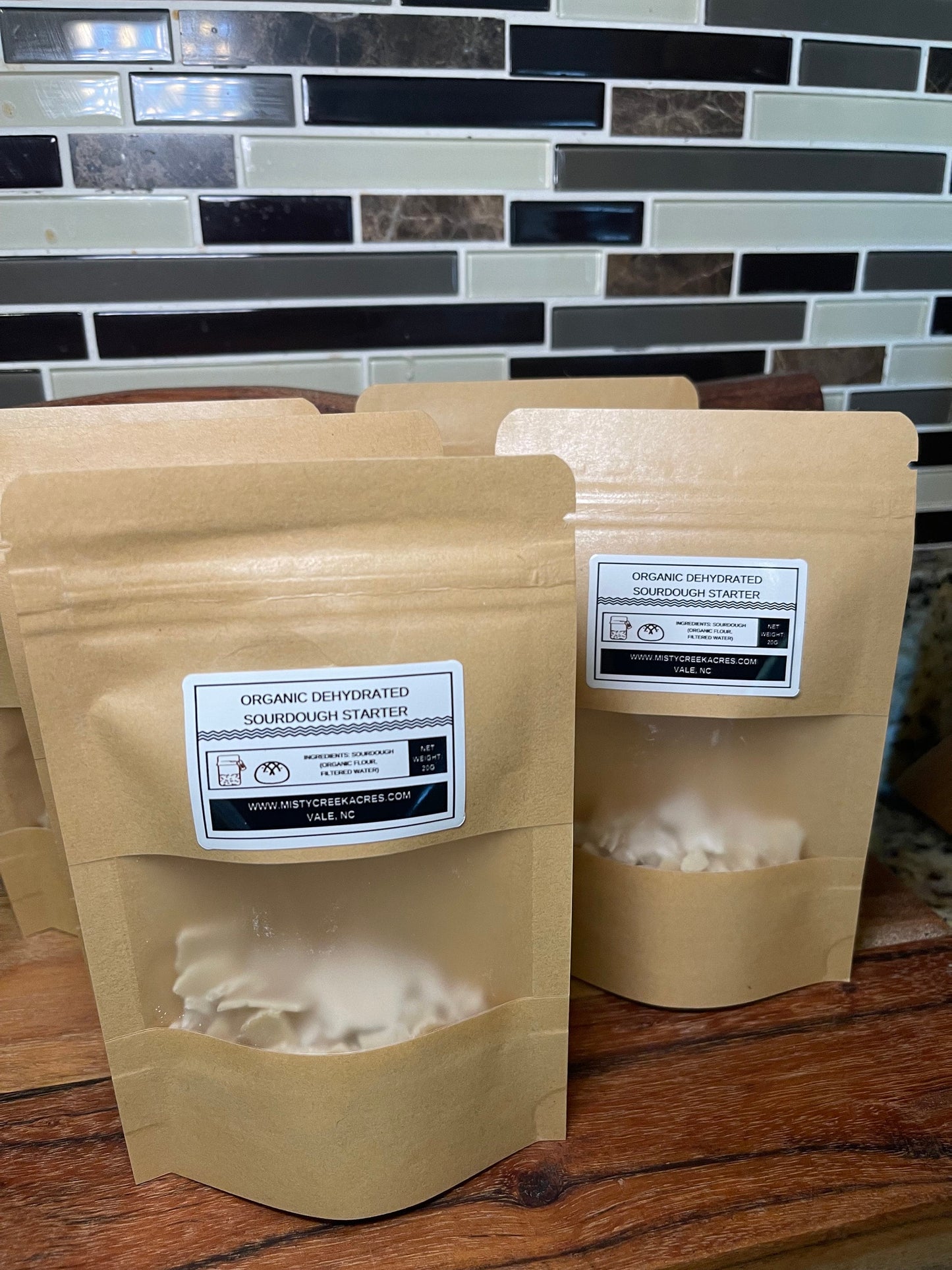 Bake Your Own Delicious Organic Sourdough with Our Dehydrated DIY Kit - Easy and Fun! Included Instructions and Bread Recipe!