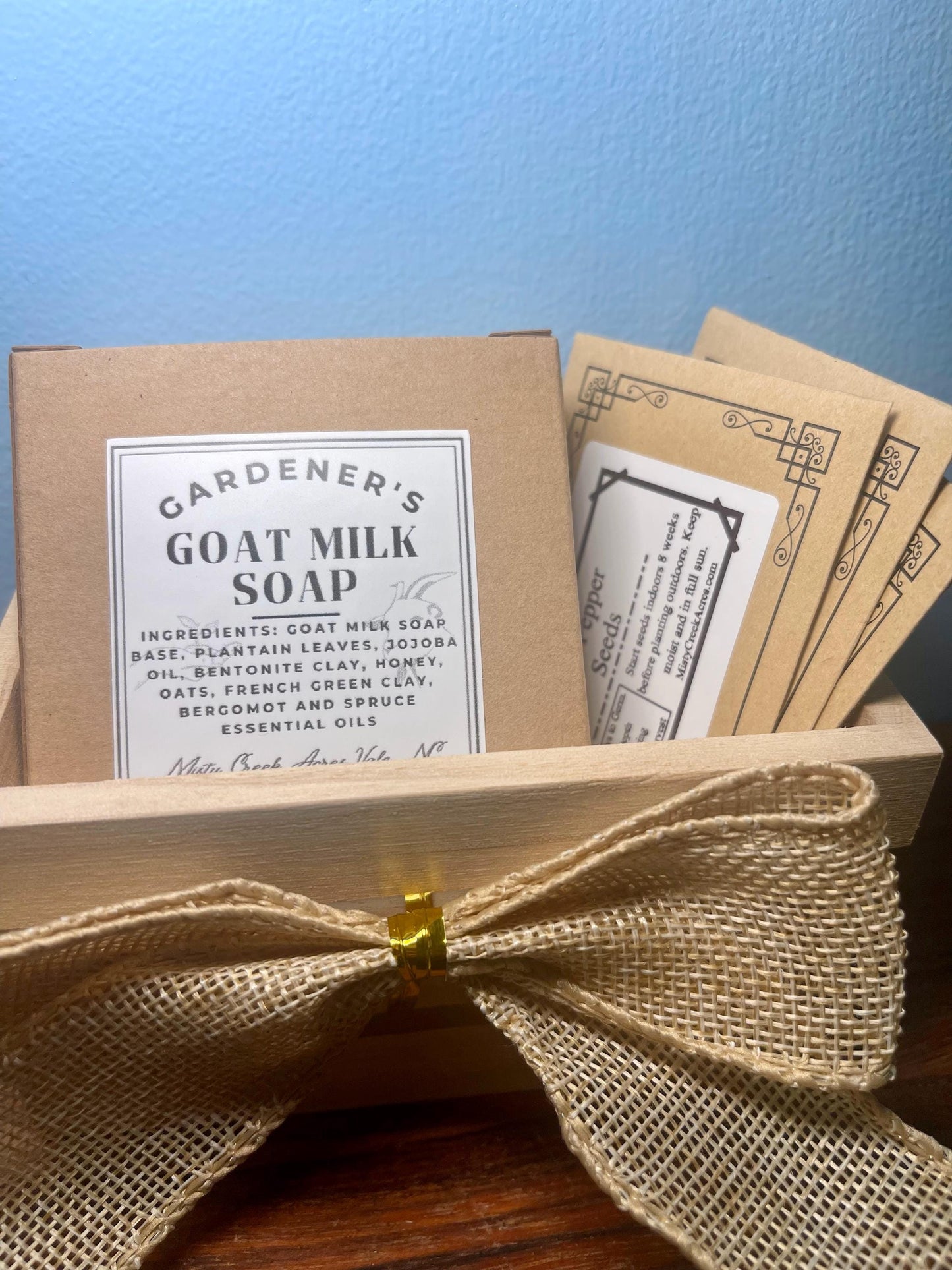 Gardener's Goat Milk Soap - Nourishing Hand Cleansing with Natural Goodness Homestead Soap Purifying Essential Oils Detergent Free Non Toxic