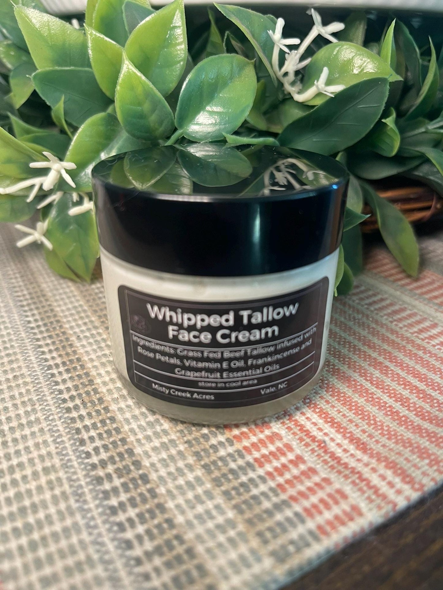 Whipped Tallow Cream – Nourishing Skincare for Face Cream Body Magnesium Infused Unscented Fragrance-Free Options