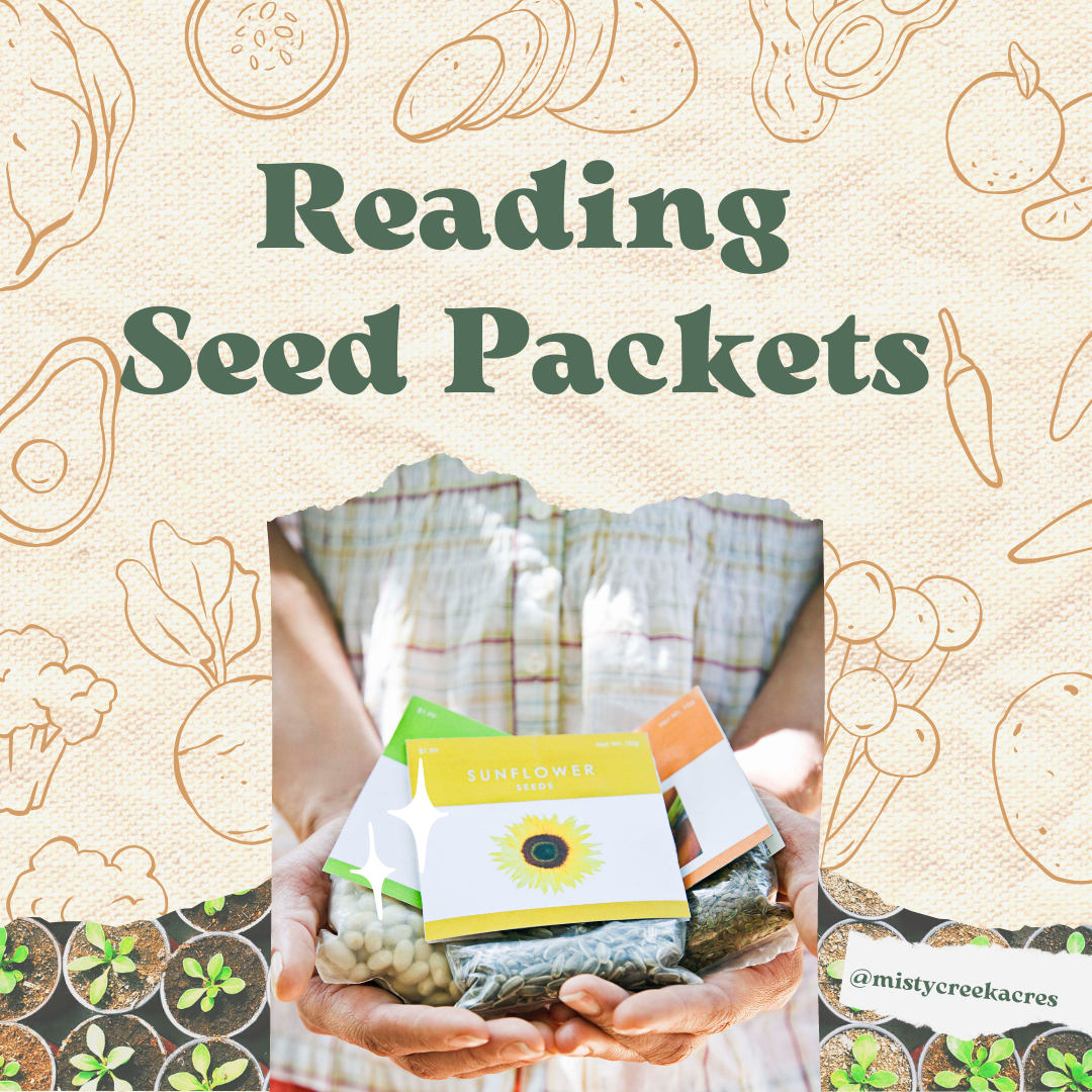 Deciphering Seed Packets: An In-Depth Guide for  Beginning Gardeners
