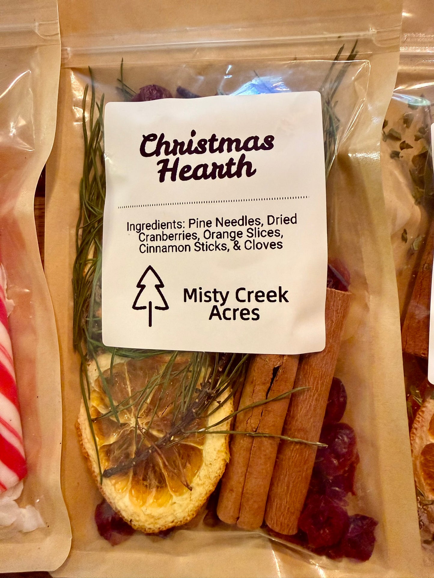 Christmas Hearth Simmer Pot – Holiday Home Fragrance with Pine, Orange & Cinnamon