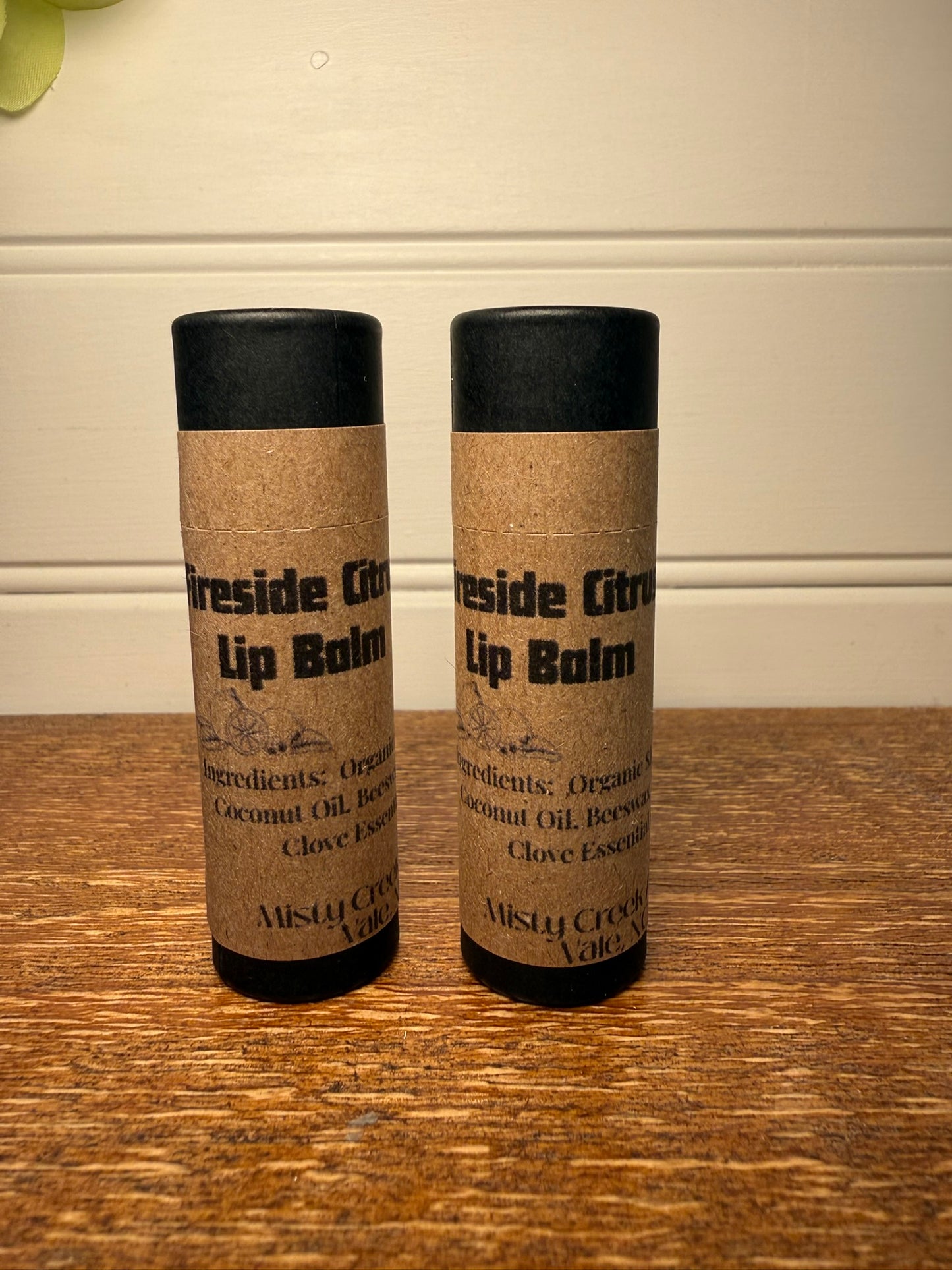 Fireside Citrus Lip Balm – Limited Holiday Edition | Orange & Clove Natural Lip Balm