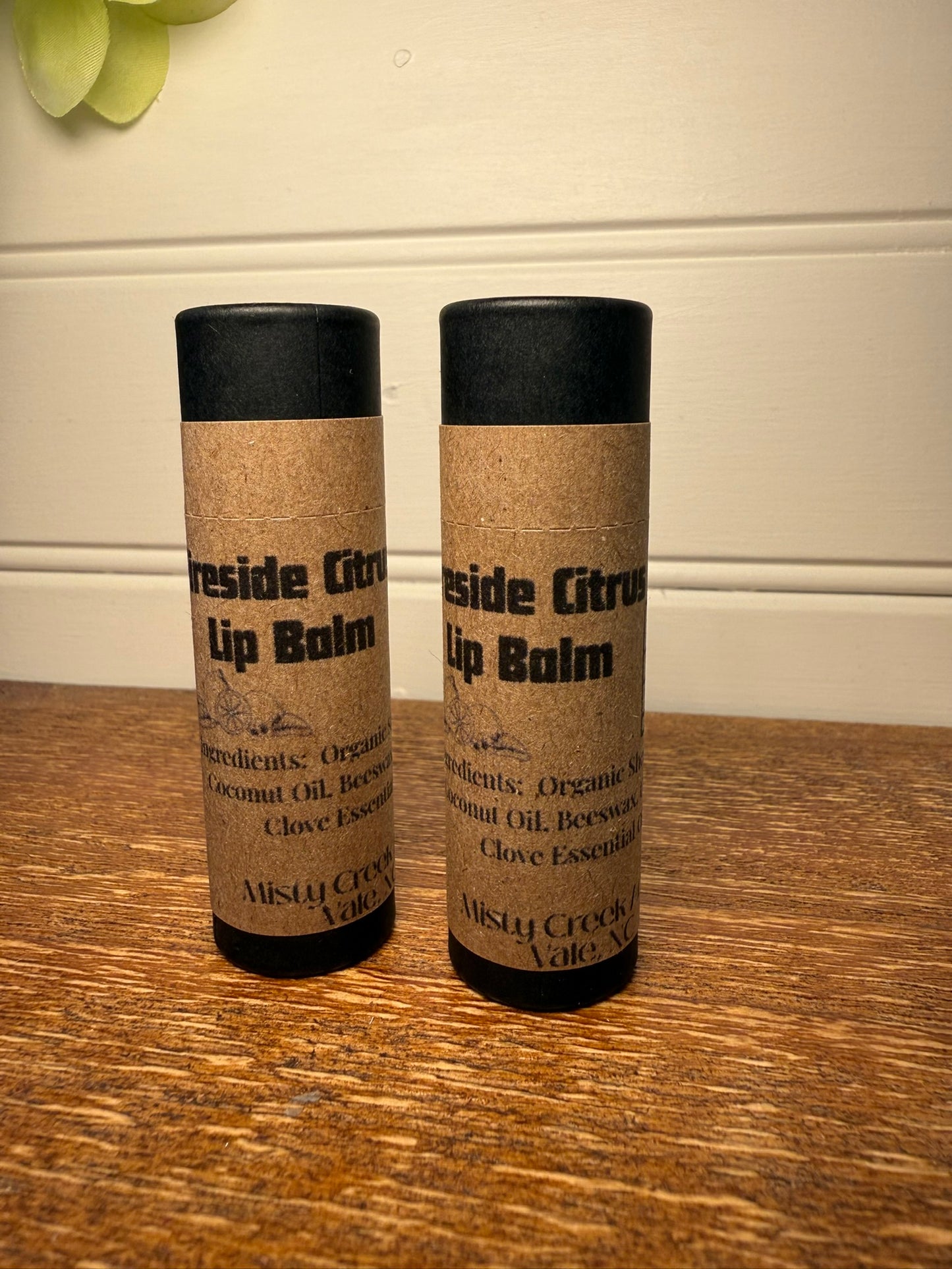 Fireside Citrus Lip Balm – Limited Holiday Edition | Orange & Clove Natural Lip Balm