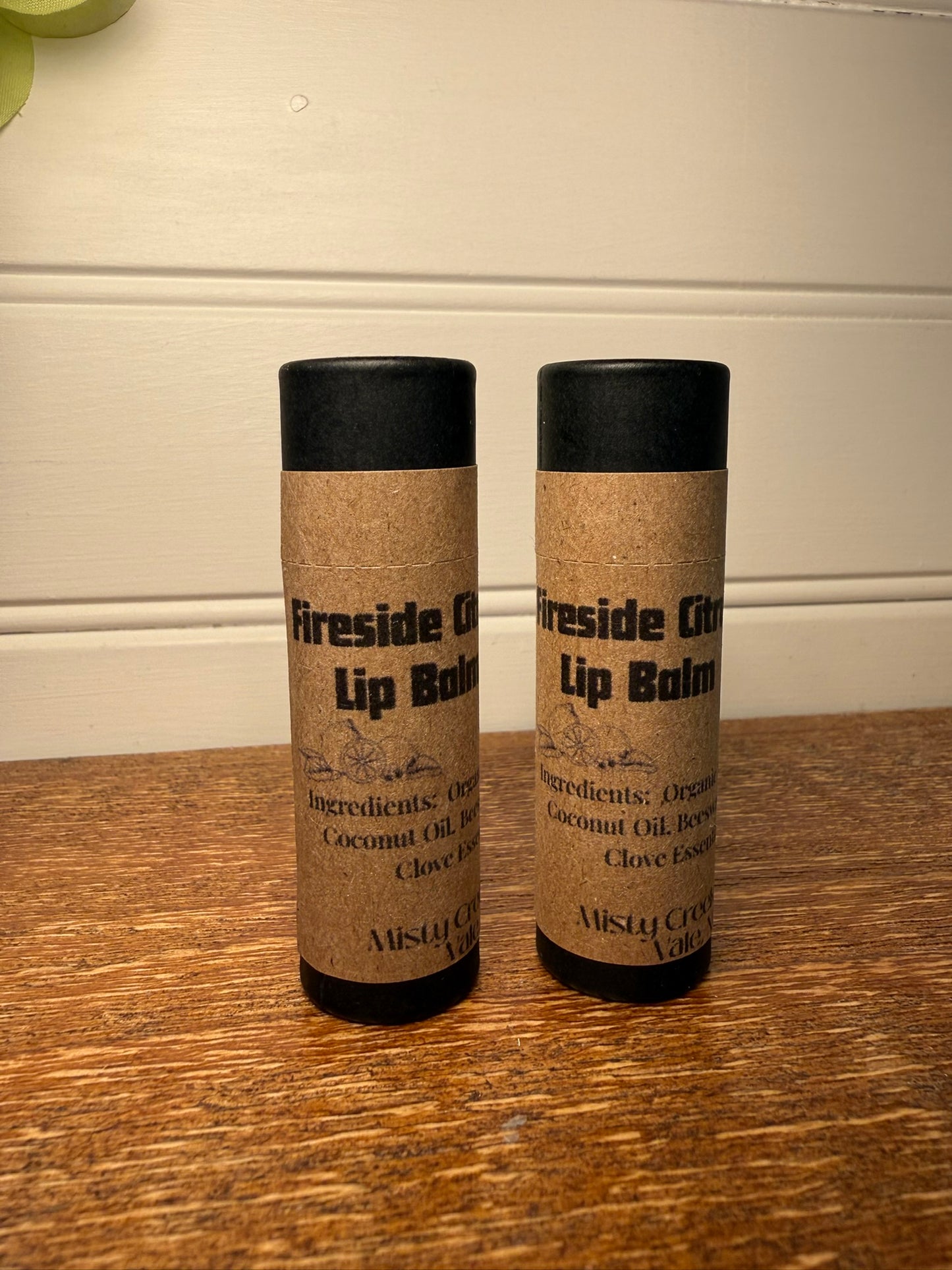Fireside Citrus Lip Balm – Limited Holiday Edition | Orange & Clove Natural Lip Balm