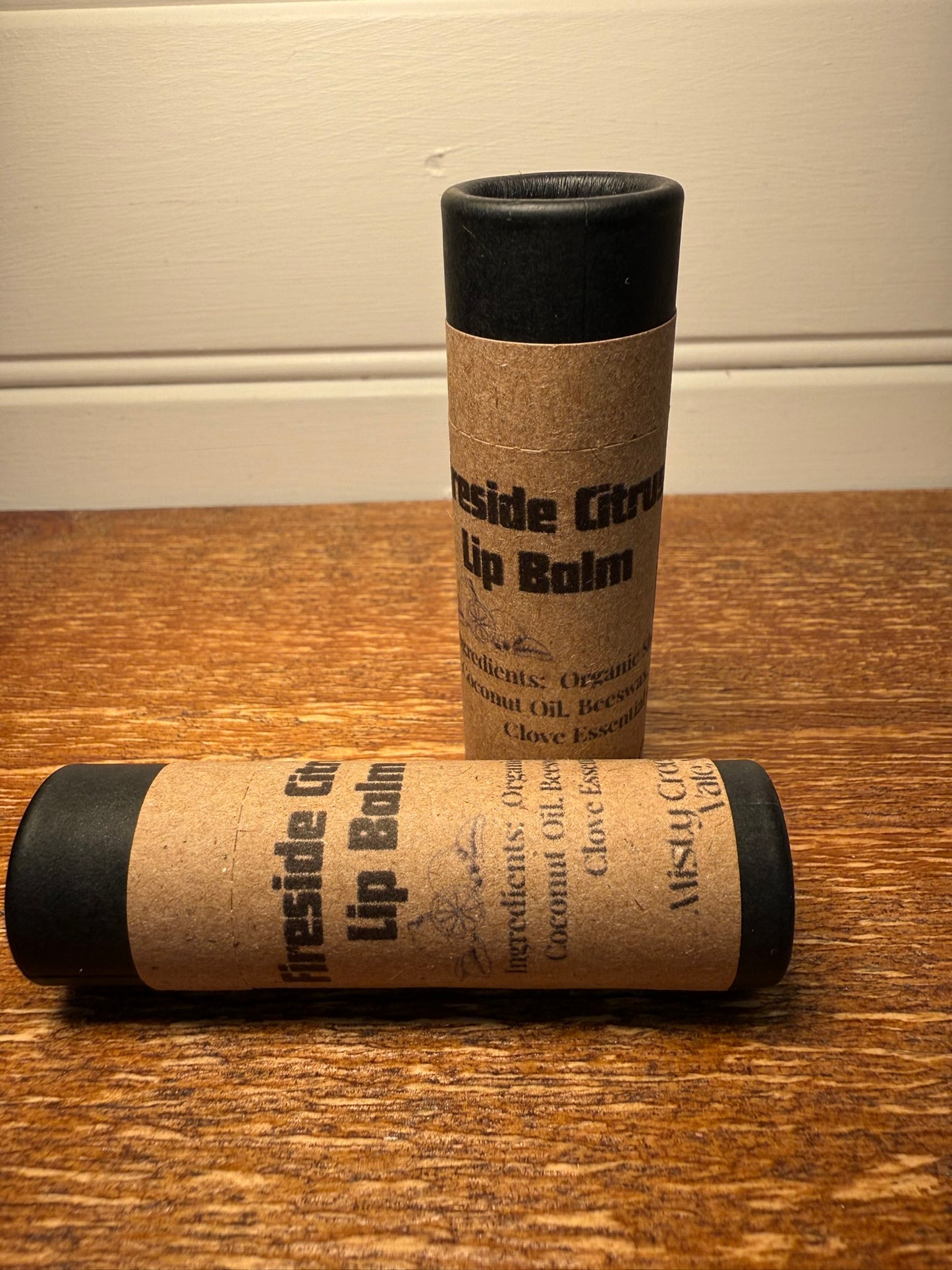 Fireside Citrus Lip Balm – Limited Holiday Edition | Orange & Clove Natural Lip Balm