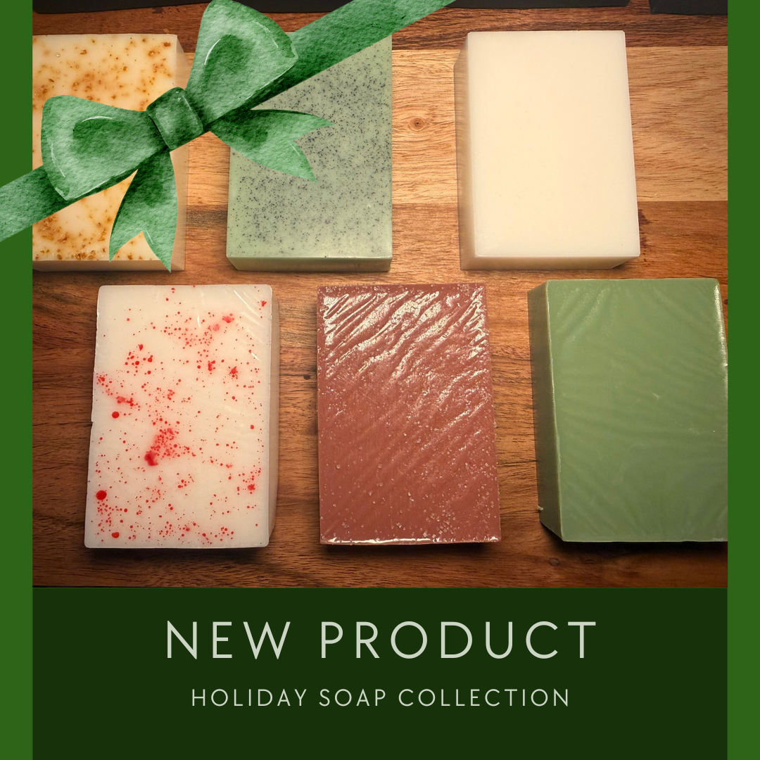 Christmas Goat Milk Soap Bar – Limited Holiday Edition | Orange, Honey, Eucalyptus & Cinnamon Soap