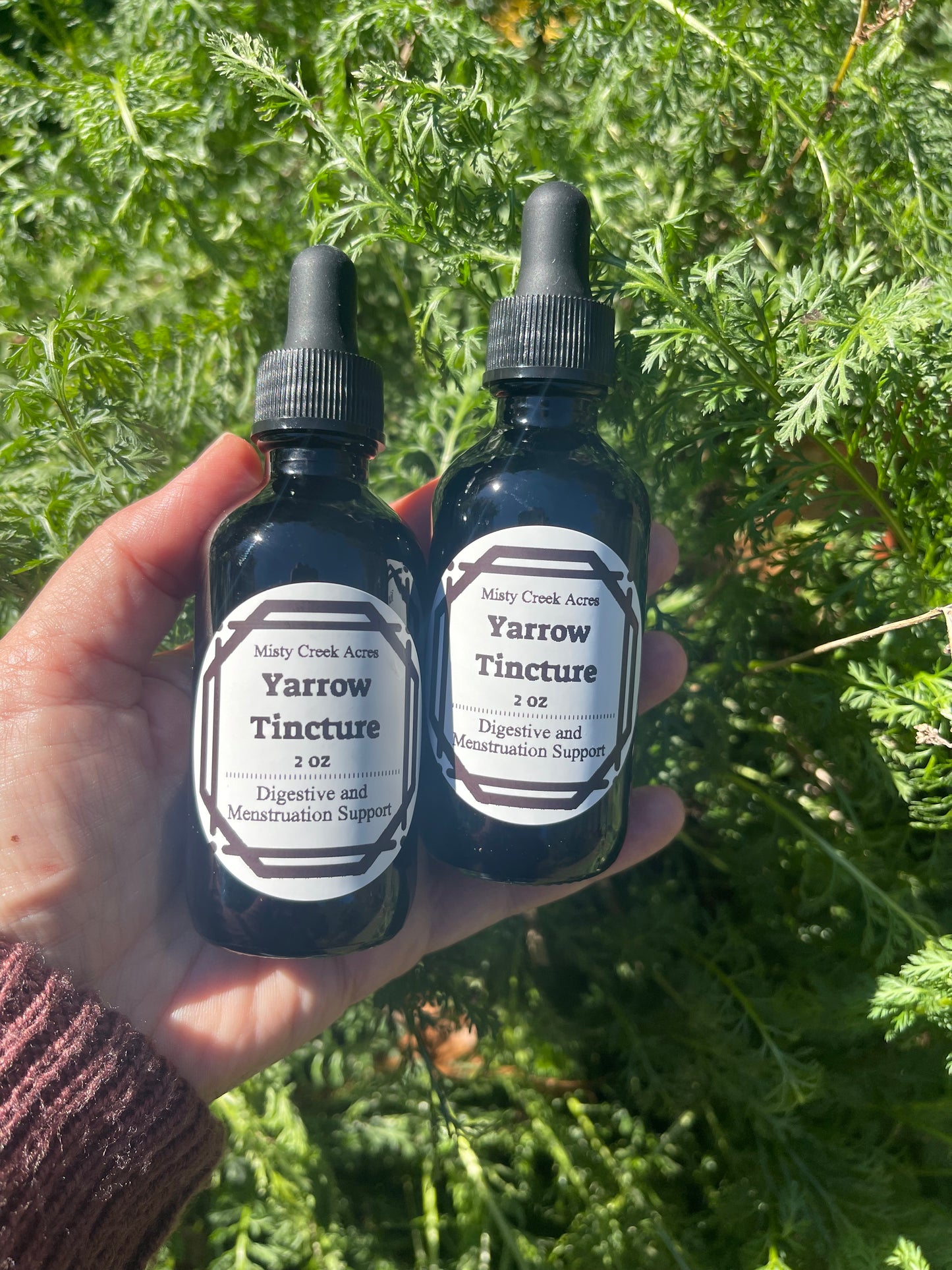 Yarrow Herbal Tincture - Pure Organic Extract