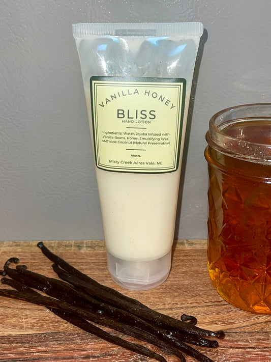 Vanilla Honey Bliss – All-Natural Hand Lotion