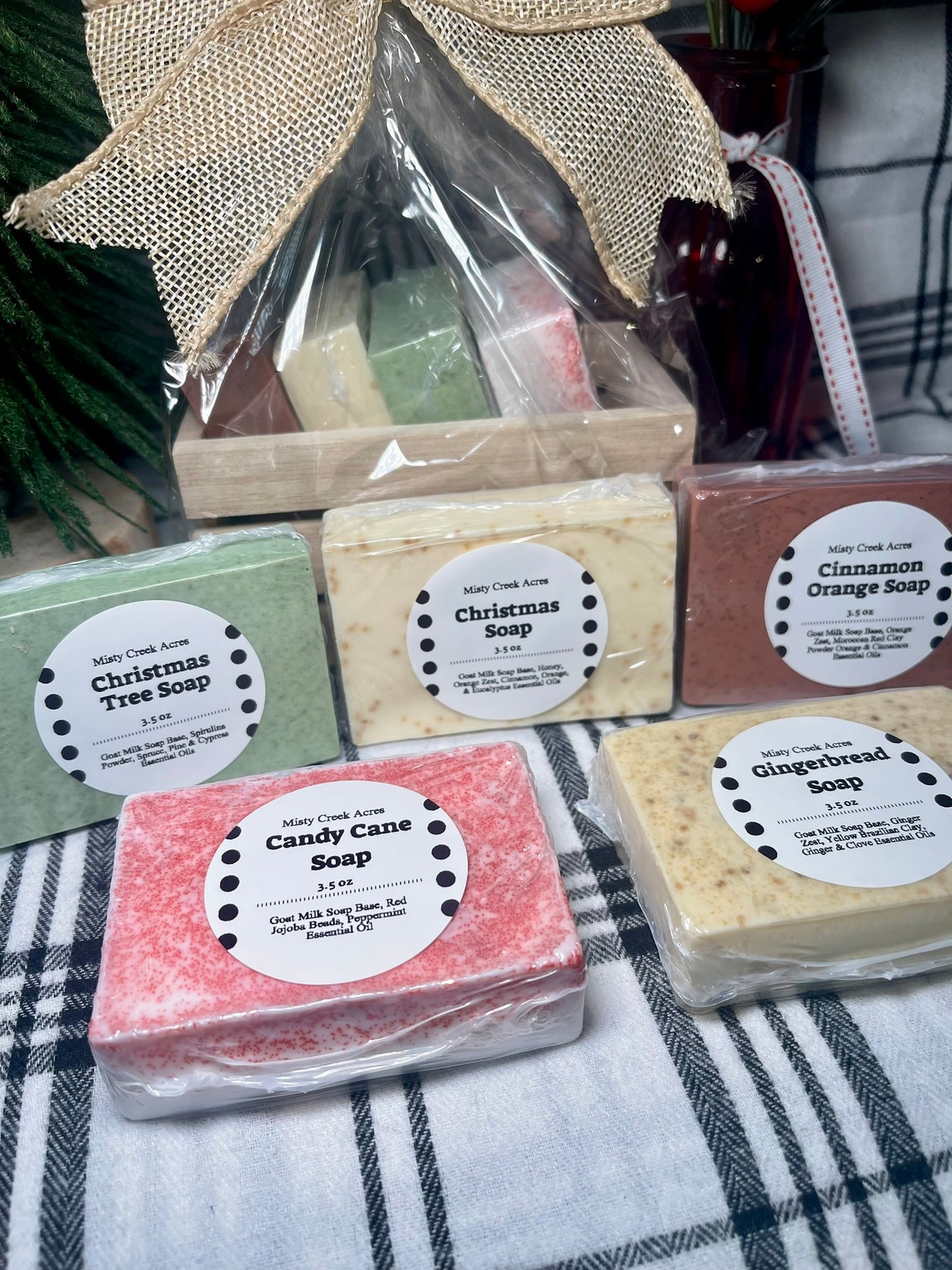 Holiday Goat Milk Soap Collection – Festive Scents & Natural Ingredients