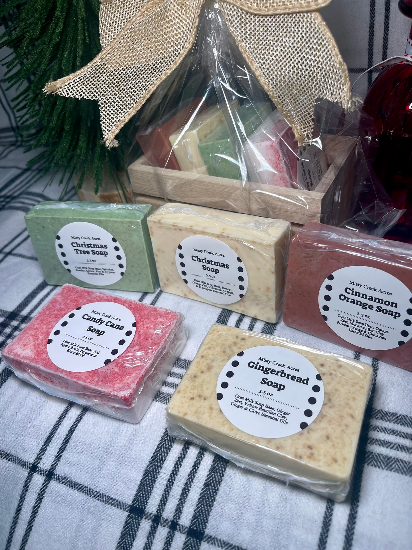 Holiday Goat Milk Soap Collection – Festive Scents & Natural Ingredients