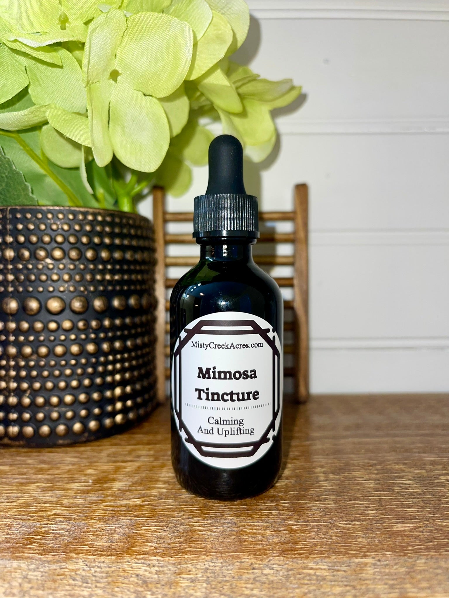 Mimosa Tincture – Alcohol Free, Silk Tree Flower & Bark, Calming Herbal Extract 1oz