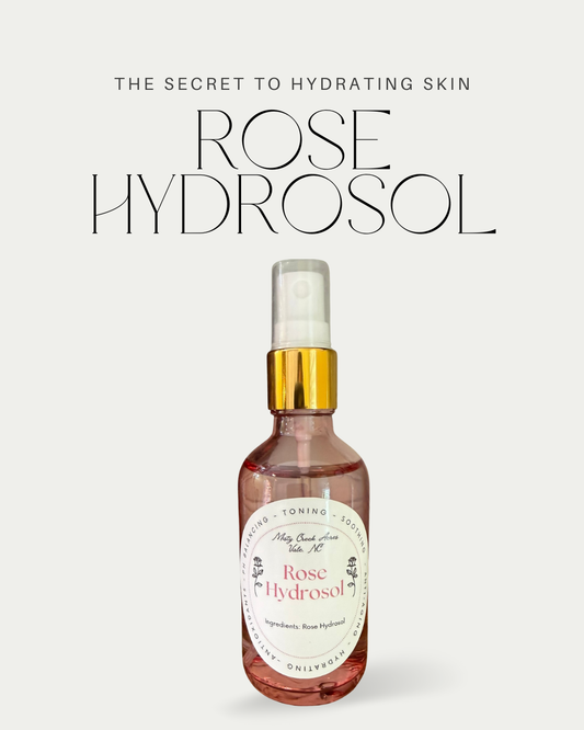 Rose Hydrosol – Refresh & Revitalize Facial Mist