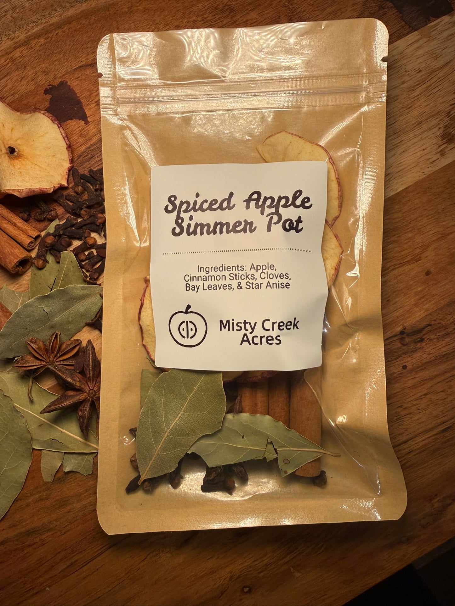 Spiced Apple Simmer Pot – Cozy Fall Home Fragrance with Cinnamon, Clove & Star Anise