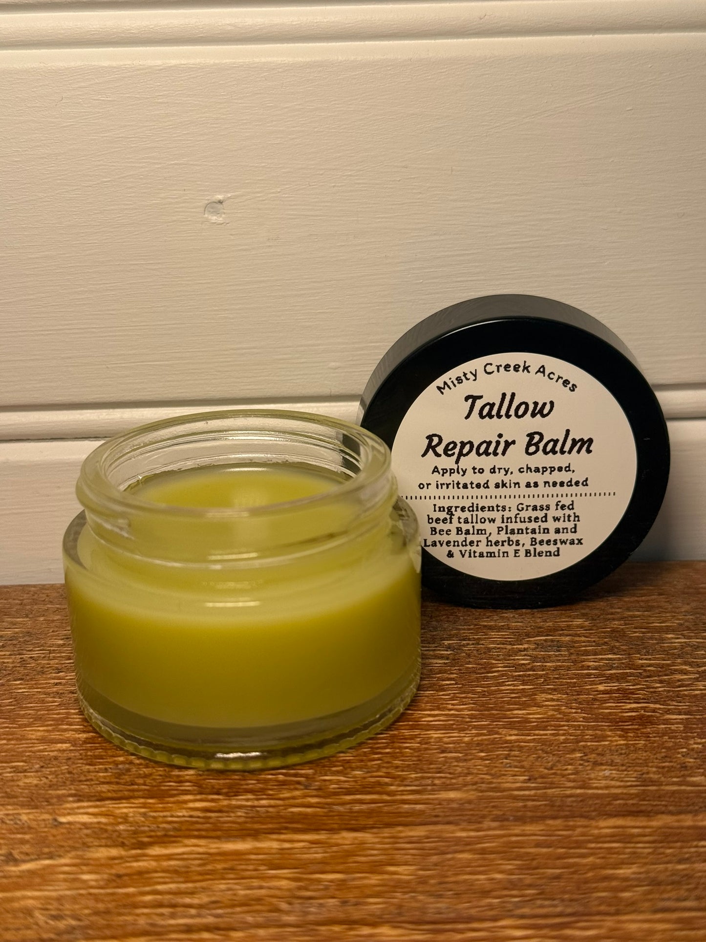 Tallow Repair Balm – Herbal Skin Balm with Bee Balm, Plantain & Lavender