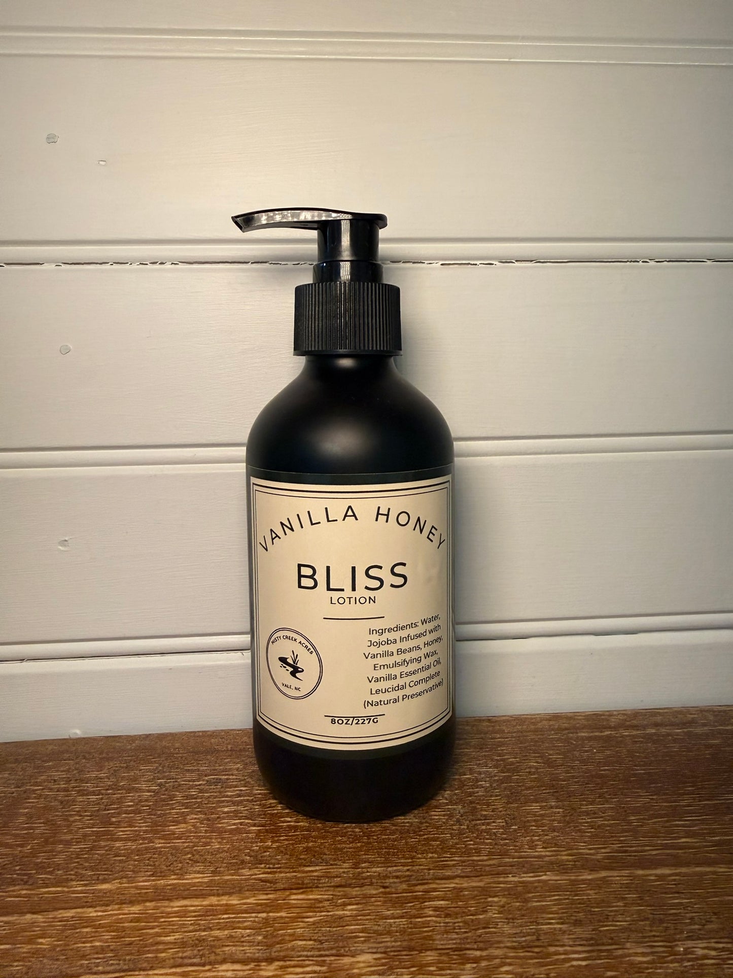 Vanilla Honey Bliss Lotion – All-Natural Vanilla & Honey Hand & Body Lotion with Jojoba Oil (8 oz)