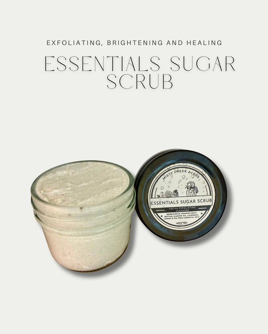 Essentials Sugar Scrub - Gentle Exfoliation for Radiant Skin