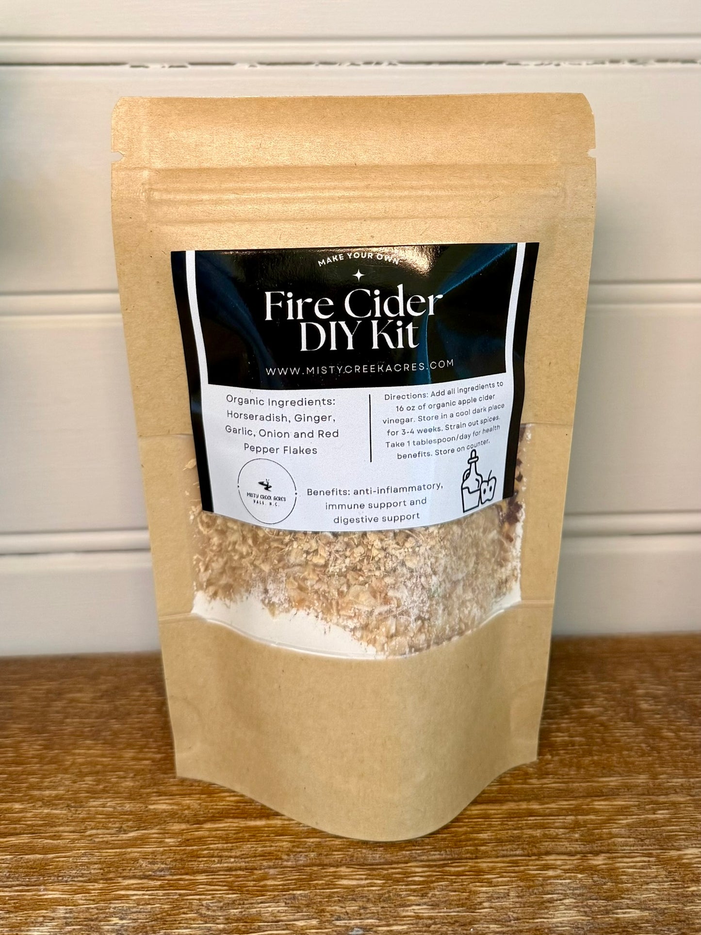 Fire Cider DIY Kit - Craft Your Own Invigorating Wellness Elixir