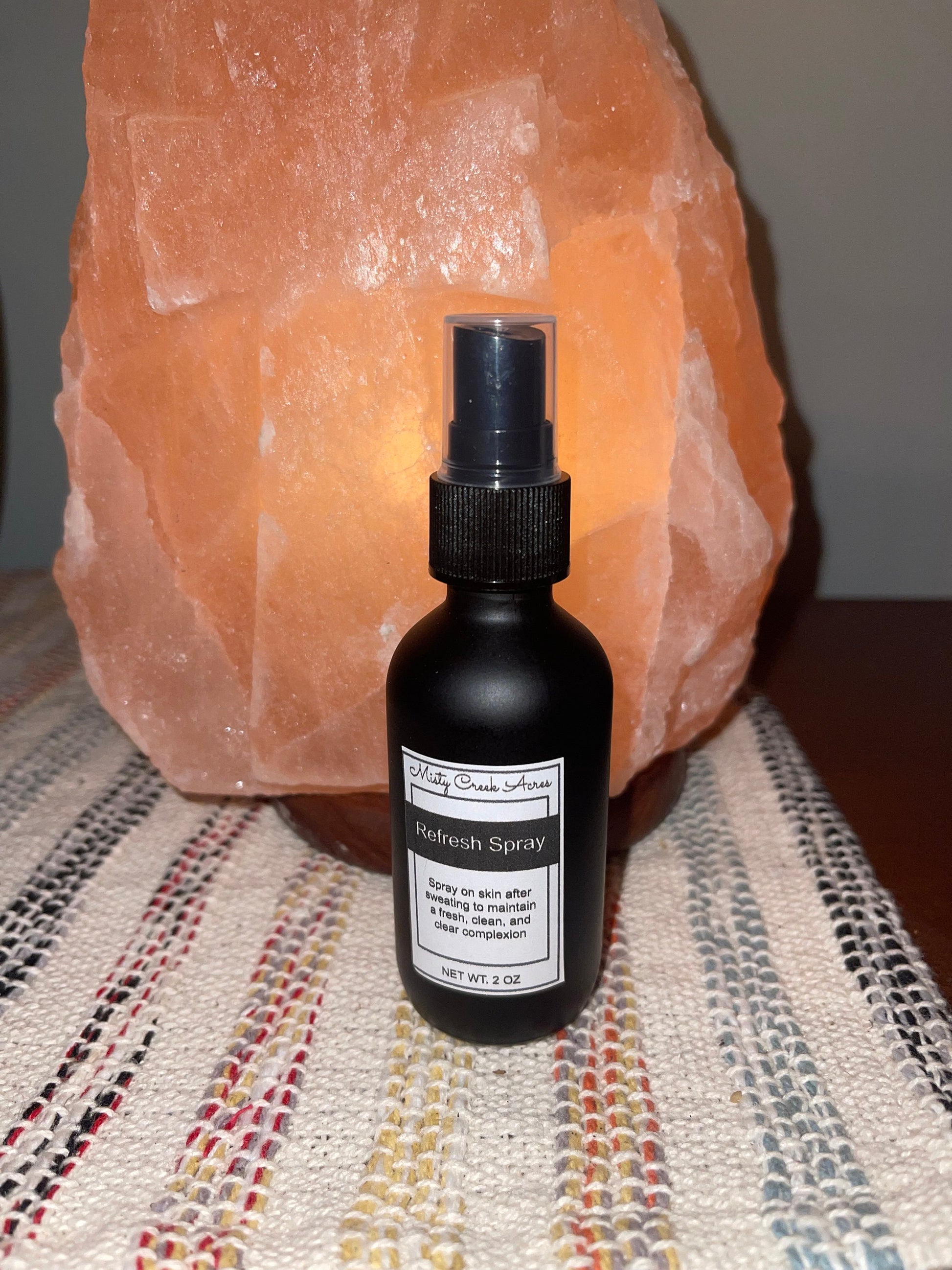 REFRESH SPRAY! Blemish Control, Redness Reducer, All-Natural; After Workout Facial Toner to Prevent Break Outs; Spray After Wearing Masks