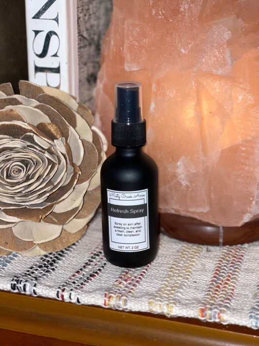 REFRESH SPRAY! Blemish Control, Redness Reducer, All-Natural; After Workout Facial Toner to Prevent Break Outs; Spray After Wearing Masks