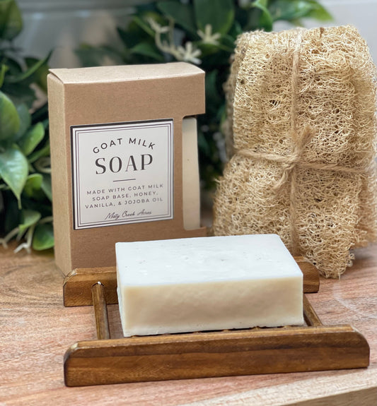 Handmade Vanilla Creamy Goat Milk Bar Soap Nourish Your Skin Naturally