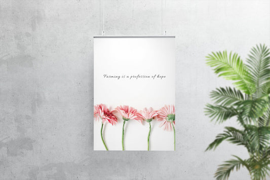Farming is a Profession of Hope" Digital Download Print