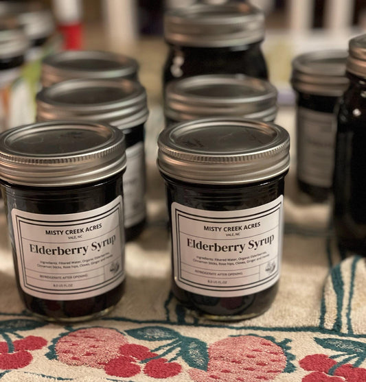 Premium Organic Elderberry Syrup