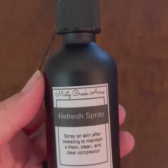 REFRESH SPRAY! Blemish Control, Redness Reducer, All-Natural; After Workout Facial Toner to Prevent Break Outs; Spray After Wearing Masks
