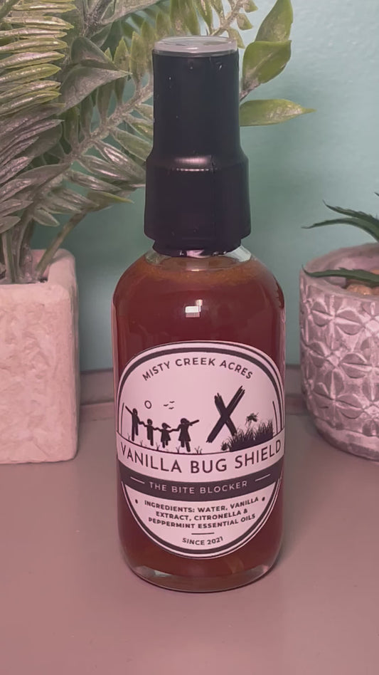 Vanilla Bug Shield - All Natural Bug Repellent Spray