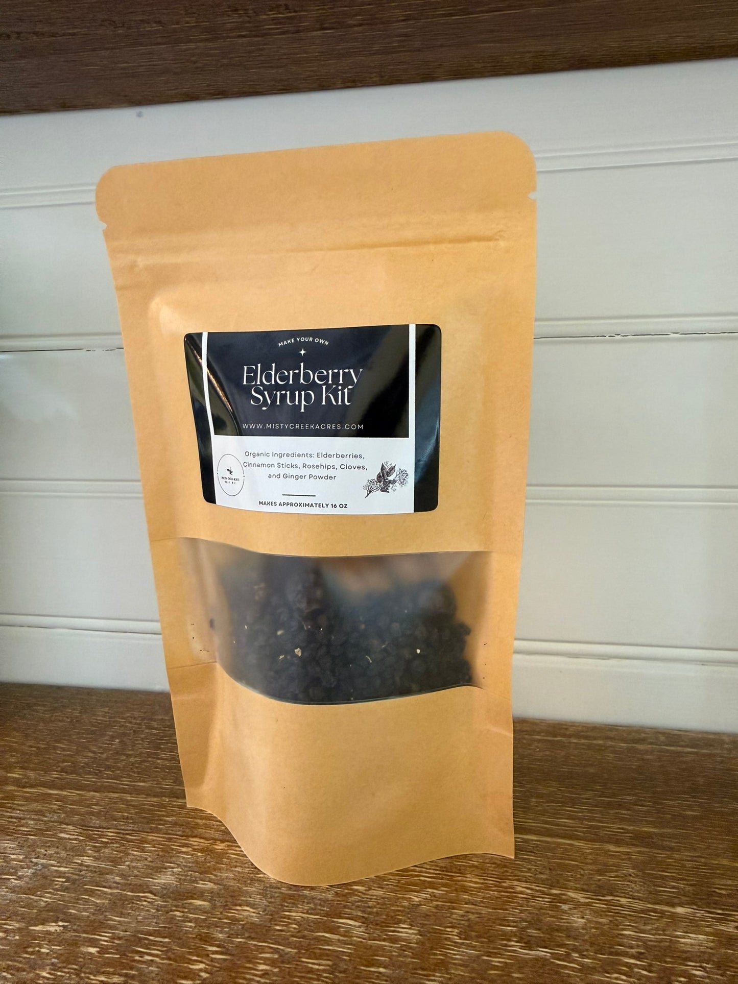 Organic Elderberry Syrup DIY Kit – Make Your Own Homemade Elderberry Syrup | All-Natural Herbs