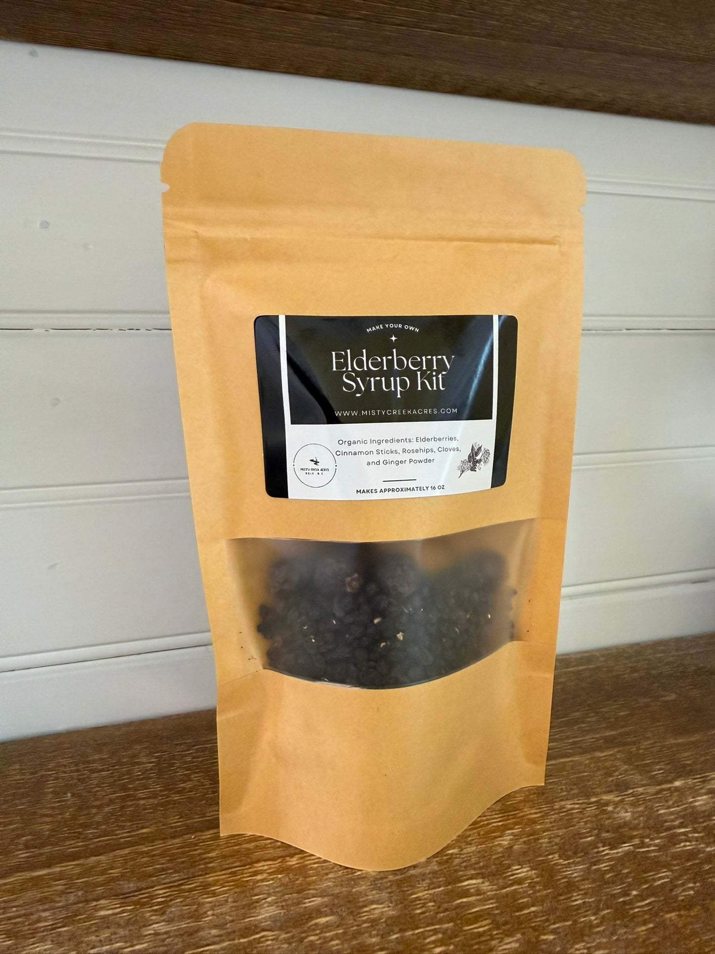 Organic Elderberry Syrup DIY Kit – Make Your Own Homemade Elderberry Syrup | All-Natural Herbs