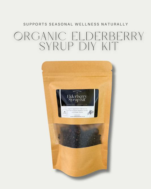Organic Elderberry Syrup DIY Kit – Make Your Own Homemade Elderberry Syrup | All-Natural Herbs