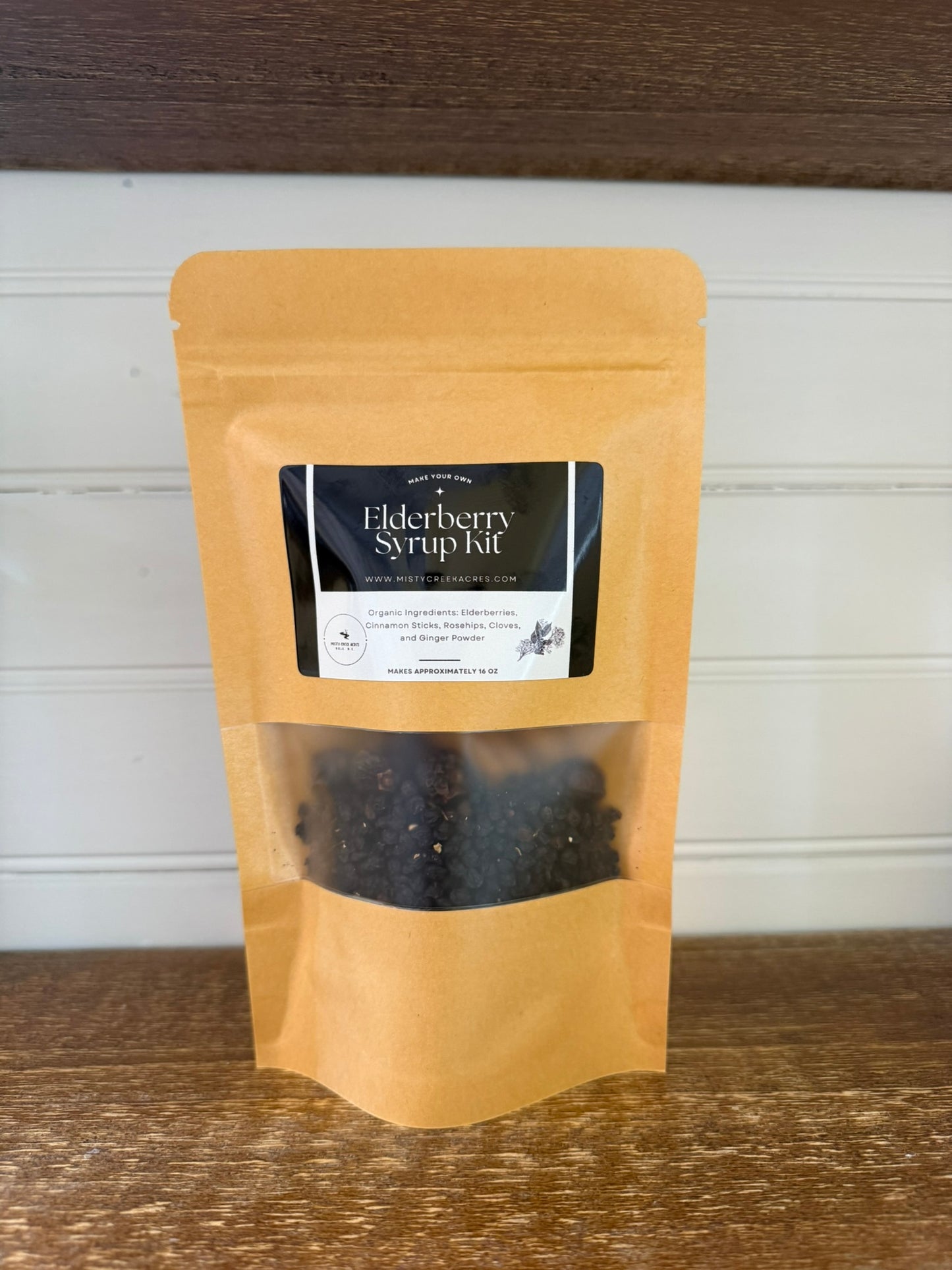 Organic Elderberry Syrup DIY Kit – Make Your Own Homemade Elderberry Syrup | All-Natural Herbs